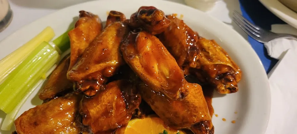 Bourbon Molasses Chicken Wings